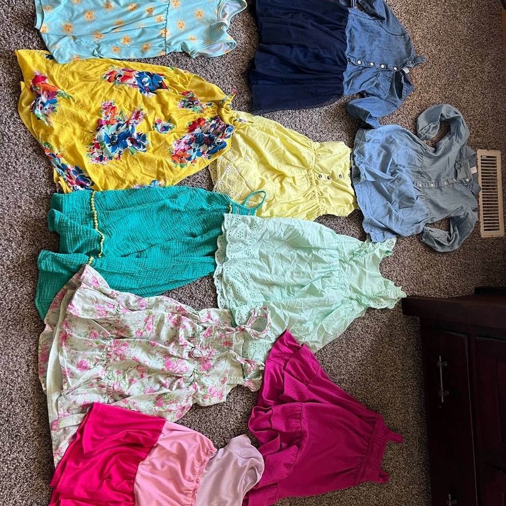 Kids Dresses - Multicolor Collection - size 6 and 6x
